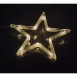 Girlanda hvězdy pyramida 70 LED, teplá bílá