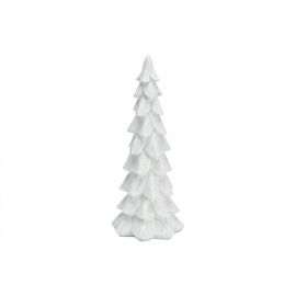 Vánoční dekorace - stromeček s glitry - 9x25x9cm