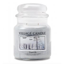 Village Candle Vonná svíčka Slopeside - Máta, Citrón & Eukalyptus, střední