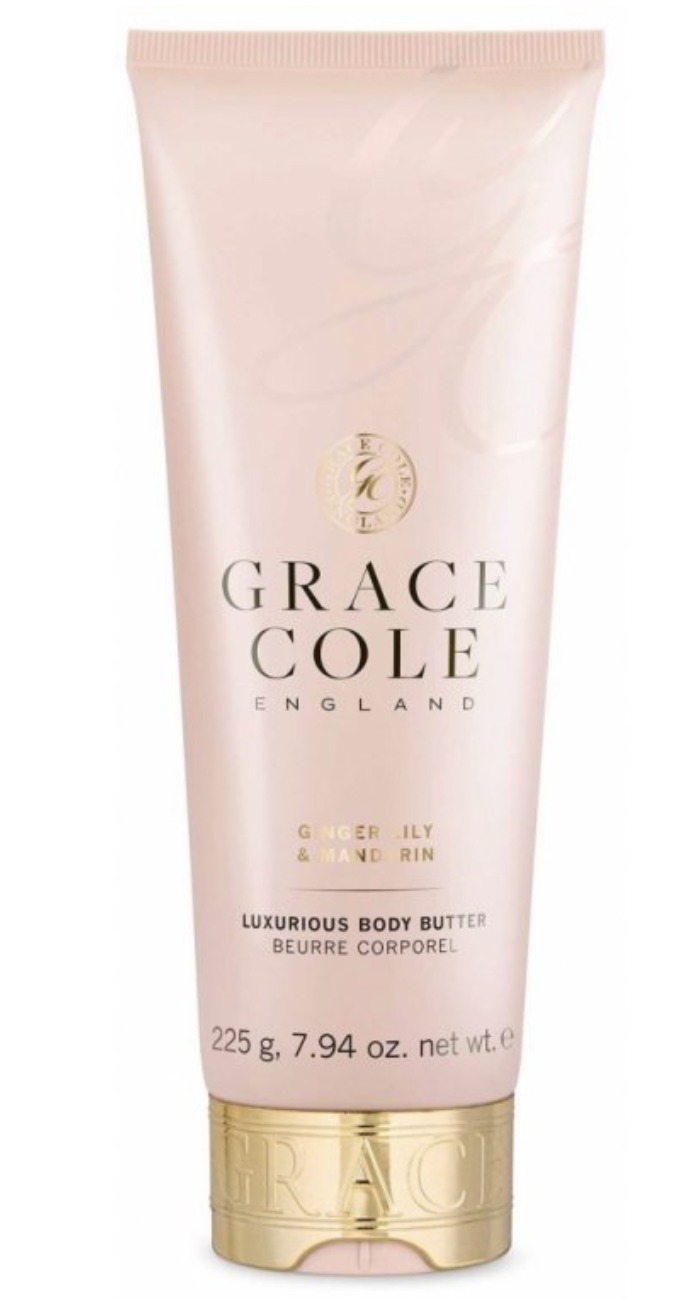 Grace Cole Tělové máslo - Lilie zázvorníková & Mandarinka, 225g