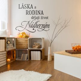 Láska a rodina ...