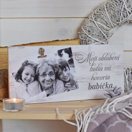 Fotocedulka pro babičku SK