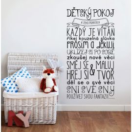 Pravidla dětského pokojíčku