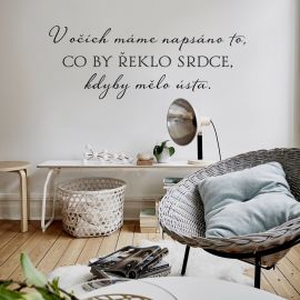 To co máme v očích ... 