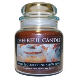 Cheerful Candle - Vonná svíčka - Skořicový mls