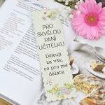 Záložka do knížky - Pro skvělou paní učitelku