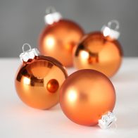 Vánoční baňky - pomerančová