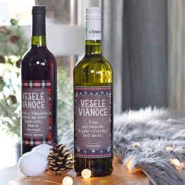 Vánoční víno - "Lepší než jmelí!" (BÍLÉ) SK