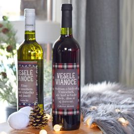 Vánoční víno - "Dám si i červené." (ČERVENÉ) SK