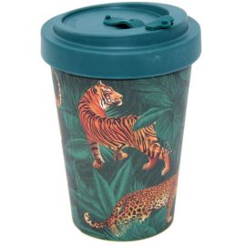Bambusový cestovní hrnek- Jungle