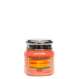 VILLAGE CANDLE VONNÁ SVÍČKA VE SKLE, VÝCHOD SLUNCE