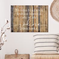 Cedulka - Rodina plná lásky