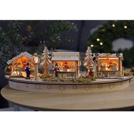 LED dekorace - Vánoční trhy
