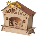 Dřevěný betlém - Vánoce