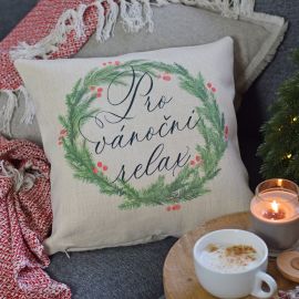 Vánoční polštář - Pro vánoční relax