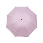 Dámský deštník - hvězdy - růžový