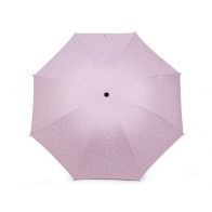 Dámský deštník - hvězdy - růžový