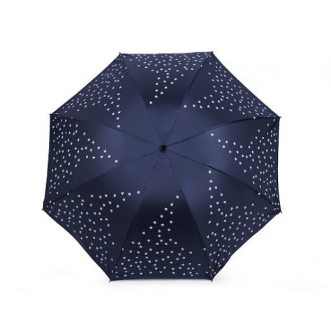 Dámský deštník - hvězdy - modrý
