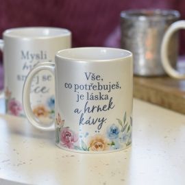 Hrnek - Láska a hrnek kávy