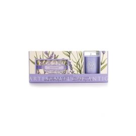 SOMERSET TOILETRY -DÁRKOVÁ SADA SE SVÍČKOU - LEVANDULE