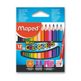 Pastelky 12 ks trojhranné,mini Maped Color´Peps Star