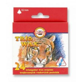 Voskovky 24ks trojhranné Koh-i-noor