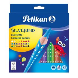 Pelikan - Pastelky Silverino tenké 24ks