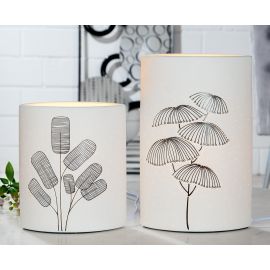 Porcelánová lampa - Flowers - 2 designy