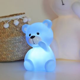 Dětská noční LED lampička - medvídek - 3 varianty