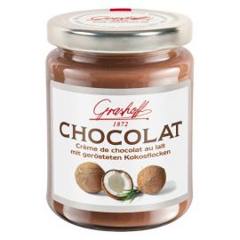 Grashoff Mléčný čokoládový krém s kokosem, sklo, 235g