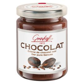 Grashoff Tmavý čokoládový krém "Čisté potěšení", sklo, 250g