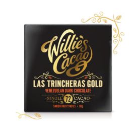 Willie's Cacao Čokoláda Venezuelan Gold, Las Trincheras hořká 72%, 50g