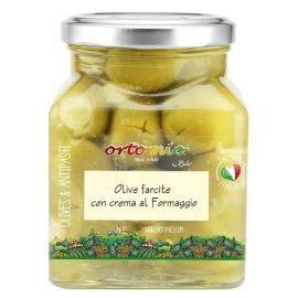 Ortomio Olivy plněné krémem Pecorino, 314 ml