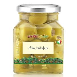 Ortomio Olivy plněné černým lanýžem, 314 ml