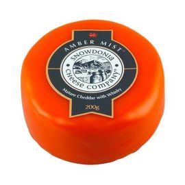 Snowdonia Sýr Cheddar AMBER MIST, s whisky, 200g