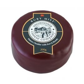 Snowdonia Sýr Cheddar RUBY MIST, s portským vínem, 200g