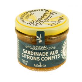 Meditea Sardinka s konfitovaným citrónem, sklo 90g