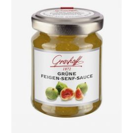 Grashoff Omáčka ze zelených fíků a hořčičných semínek, sklo, 125ml