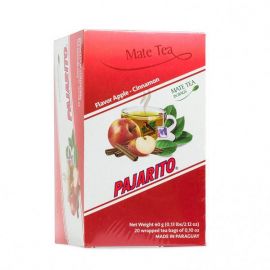 Yerba Maté Pajarito čajové sáčky 20x3g - Jablko se skořicí