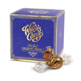 Willie's Cacao Pralinky Caramel Pearls mléčné se slaným karamelem, 150g