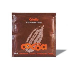 MINI Becks Cocoa BIO rozpustná čokoláda "CRIOLLO" s nejlepším 100% kakaem v sáčku 20g
