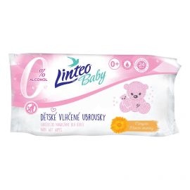 Dětské vlhčené ubrousky Linteo Baby 24 ks