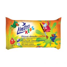 Dětské vlhčené ubrousky Linteo Baby Kids 15 ks