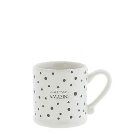Espresso hrneček/White/Make Today Amazing -Bastion Collections