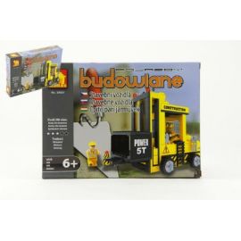 Stavebnice Dromader Auto Vysokozdvižný Vozík 29501 206ks v krabici 25,5x18,5x4,5cm