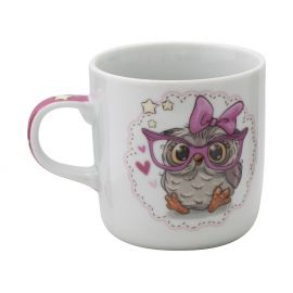 Hrnek dětský porcelán 230ml  SOVA