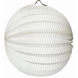 Kulatý lampion - bílý