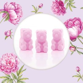 Vonný vosk - medvídci - Pink Peony - 50g