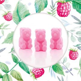 Vonný vosk - medvídci - Raspberry Vanilla - 50g