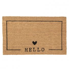 Rohožka - hello - 75x45x1cm
